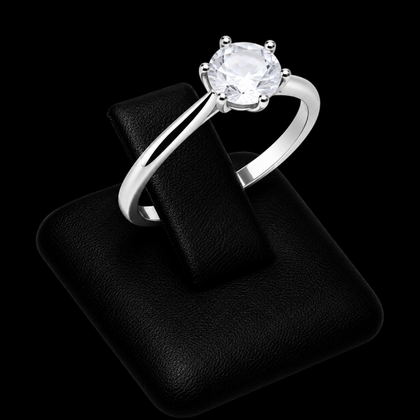 Bague Argent 925 'Rond Sublime' - Pierre de Lune