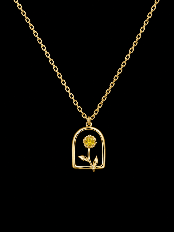 Collier Argent 925 plaqué Or Rose