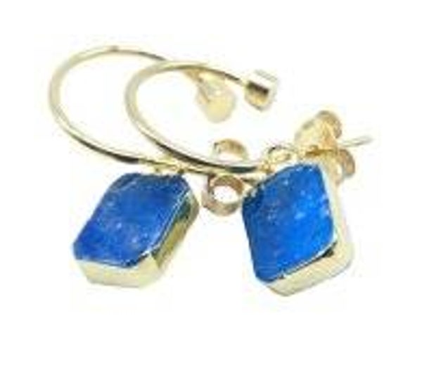 Boucles d'oreilles Argent 925 'Arche Doré' - Apatite