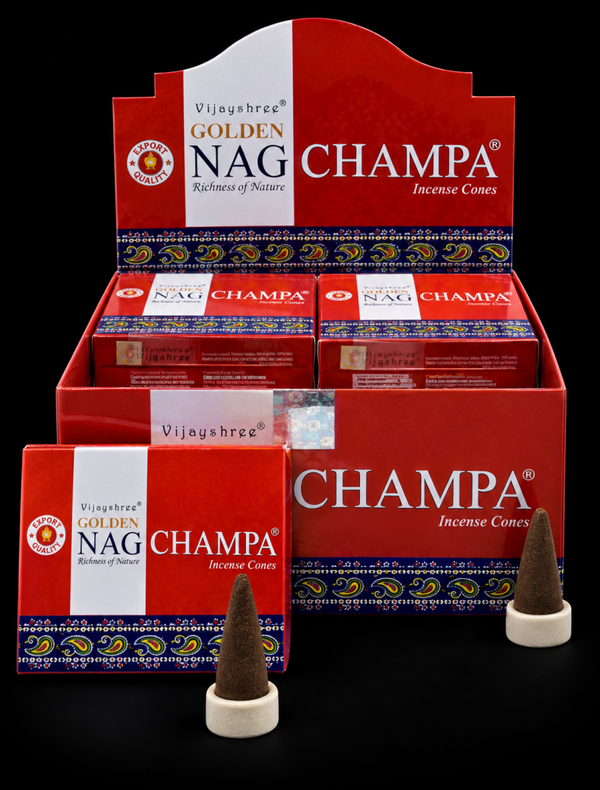 Encens Golden Cônes Nag Champa