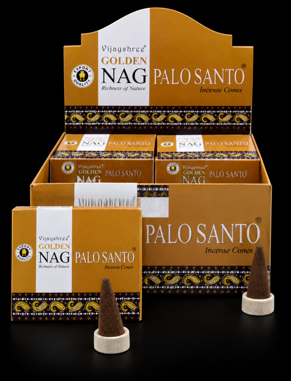 Encens Golden Cônes Palo Santo
