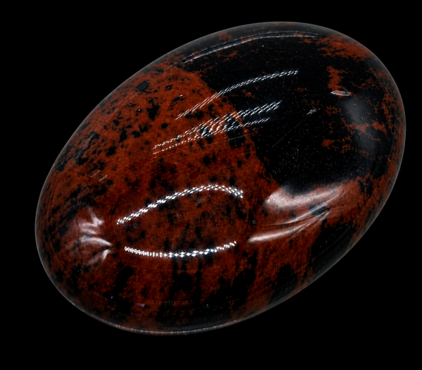 Galet Roulé XL Obsidienne Mahogany 6cm