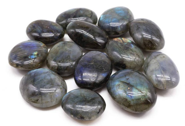 Labradorite 'A' Galets roulés Lots  ×3
