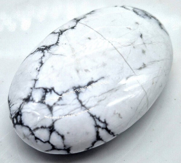 Galet Roulé XL Howlite 6cm