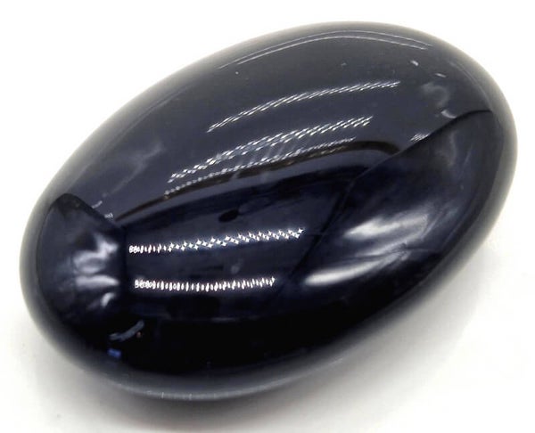 Galet Roulé XL Obsidienne Noire 6cm
