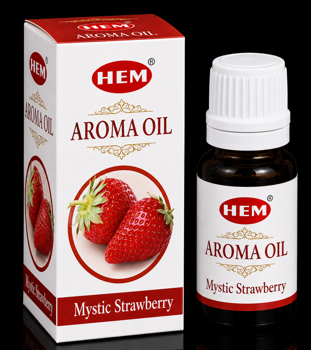 Huile HEM Fraise 10mL