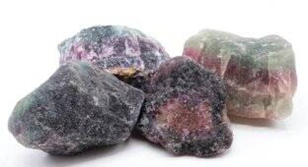 Fluorite Multicolore 'A' brute