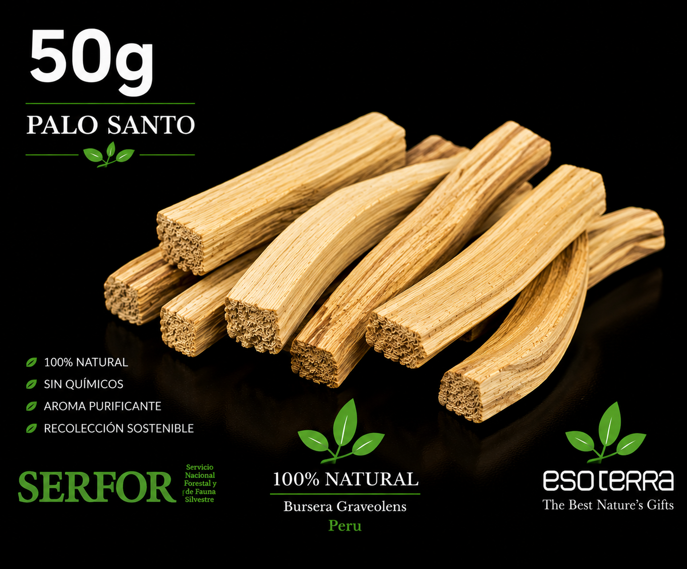 Palo Santo du Pérou – 50 g