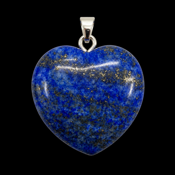 Pendentif Coeur Lapis Lazuli 2.5cm
