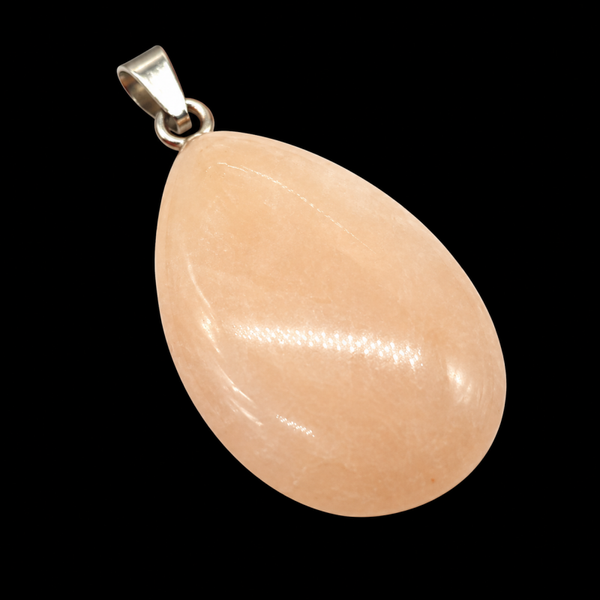Pendentif Larme Aventurine Rose 3cm