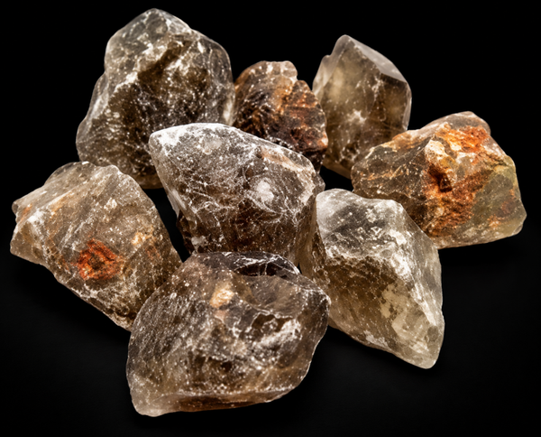 Quartz Fumé 'A' brut
