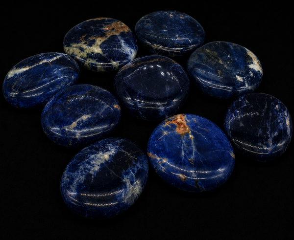 Sodalite 'AA' Galets roulés Lots  ×3