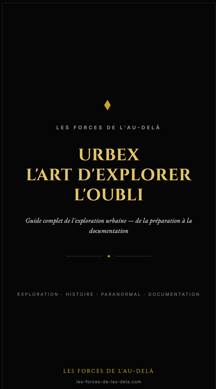 Guide FDLA - URBEX ou l'art d'explorer l'oubli (101 pages)