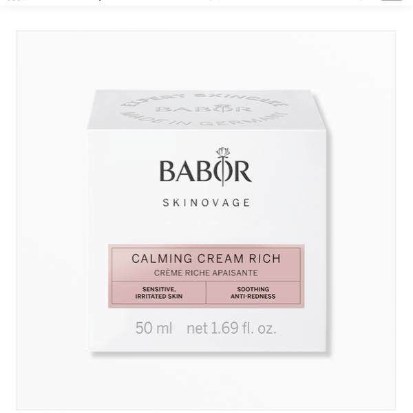 Babor calming cream rich