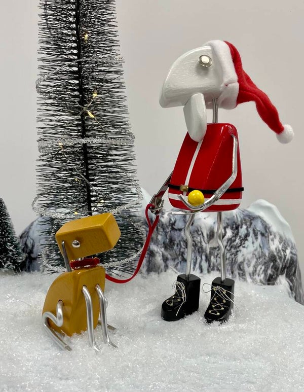 Santa Spooney with his dog, nr. 3