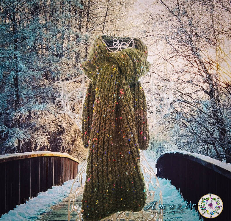 écharpe d'hiver