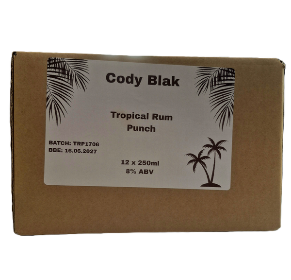 CodyBlak Tropical Rum Punch Box of 12