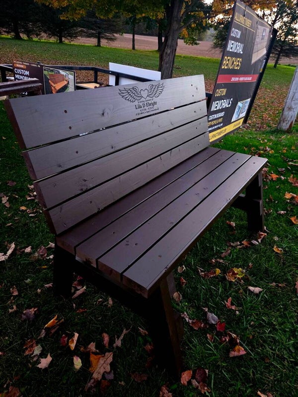 3 ft Memorial Bench Raffle