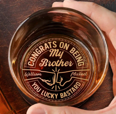Custom Whiskey Glass