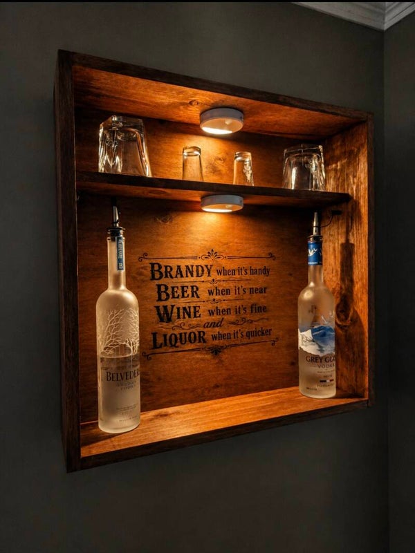 Hanging wall bar raffle