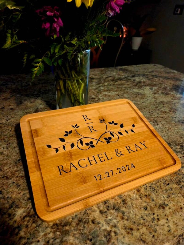 Raffle numbers for custom cutting board