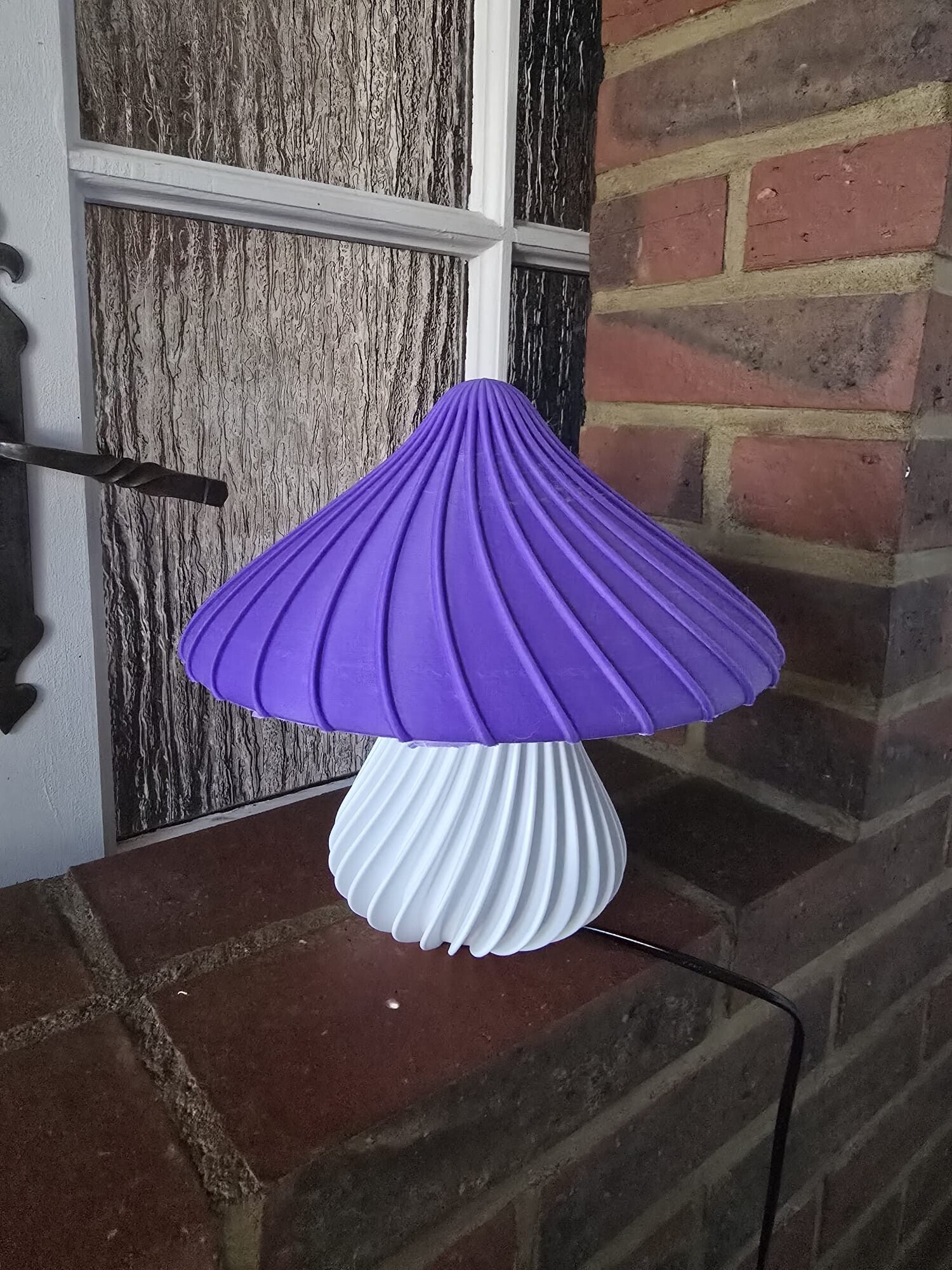 Lampe de chevet Violette  (Champignon )