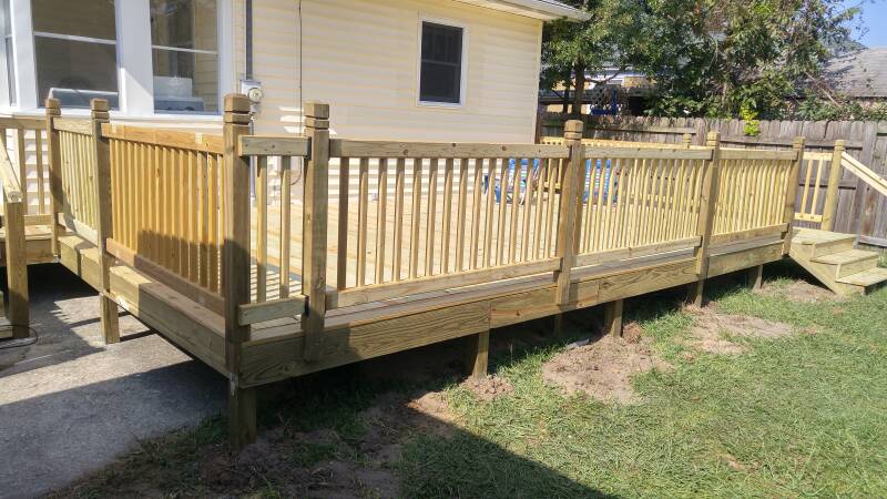 deck balustrade