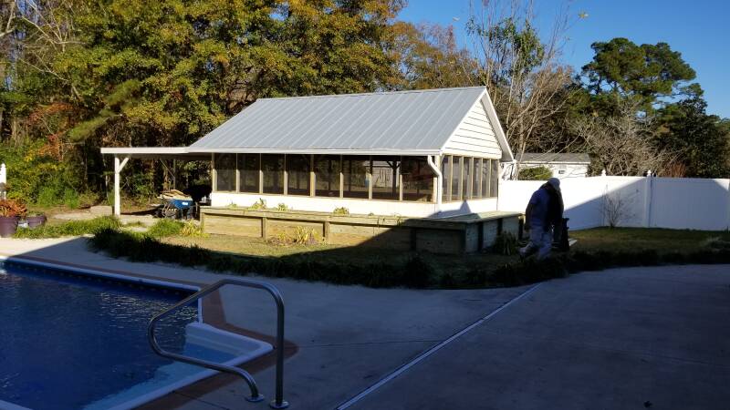 poolhouse renovation