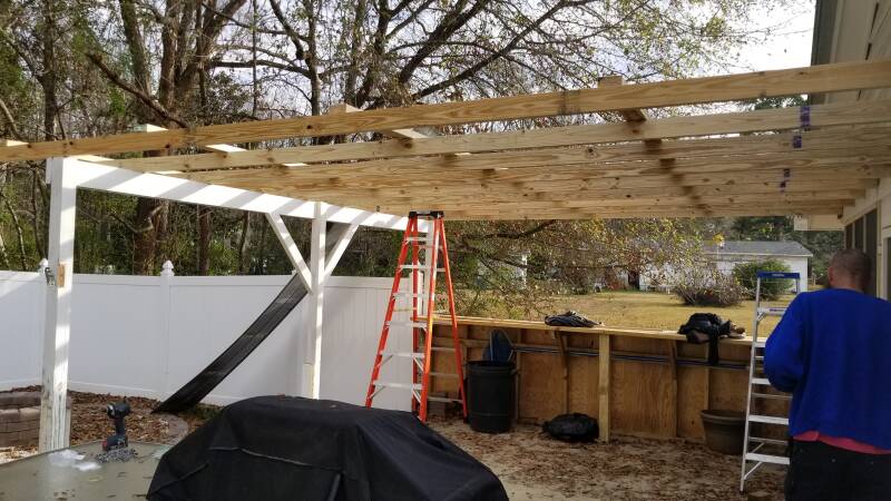 poolhouse canopy replacement