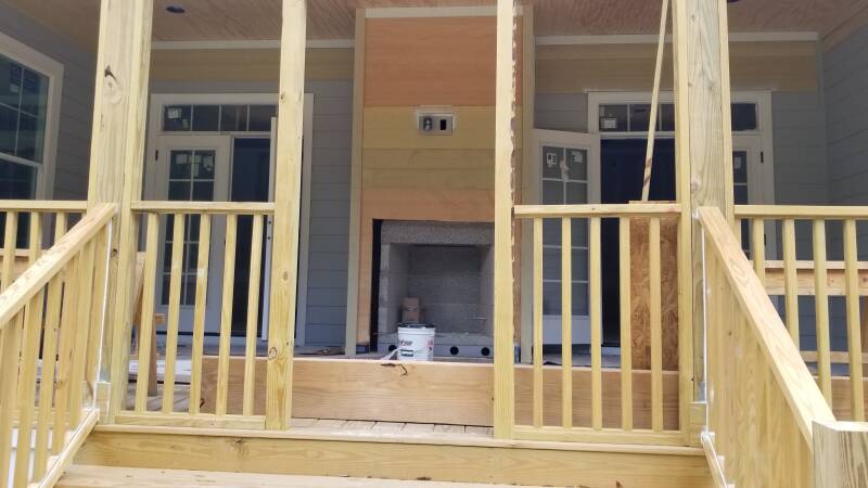 stairs and ballustrades for new construction home