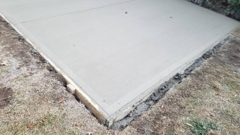 small job concrete
