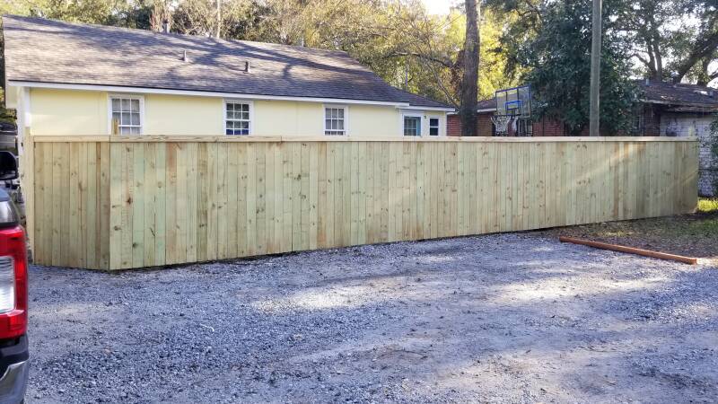 charleston style fence in bexley