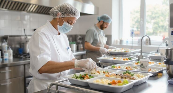 Instalaciones del comedor industrial de alta gama