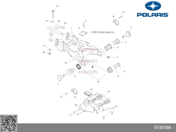 5133166 - BUSHING-PIVOT LH