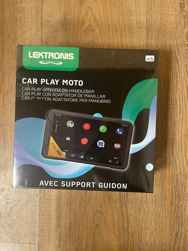 Car play moto LEKTRONIS avec support guidon
