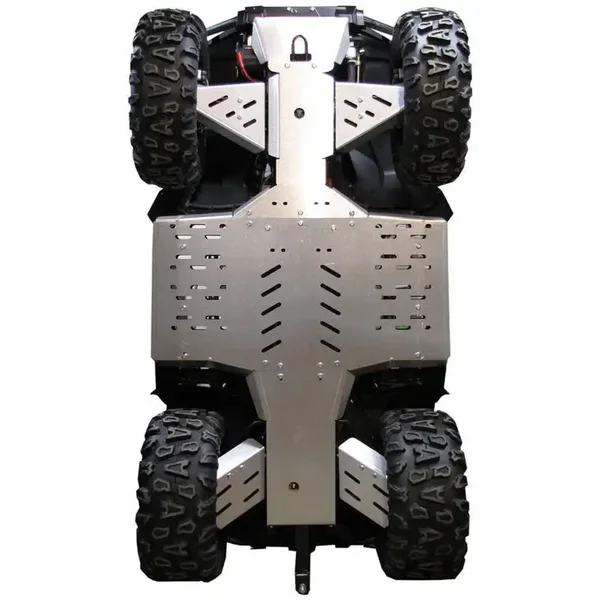 Skid Plate Set Full (aluminium) : CFORCE 800 Lux: (x8 lux)
