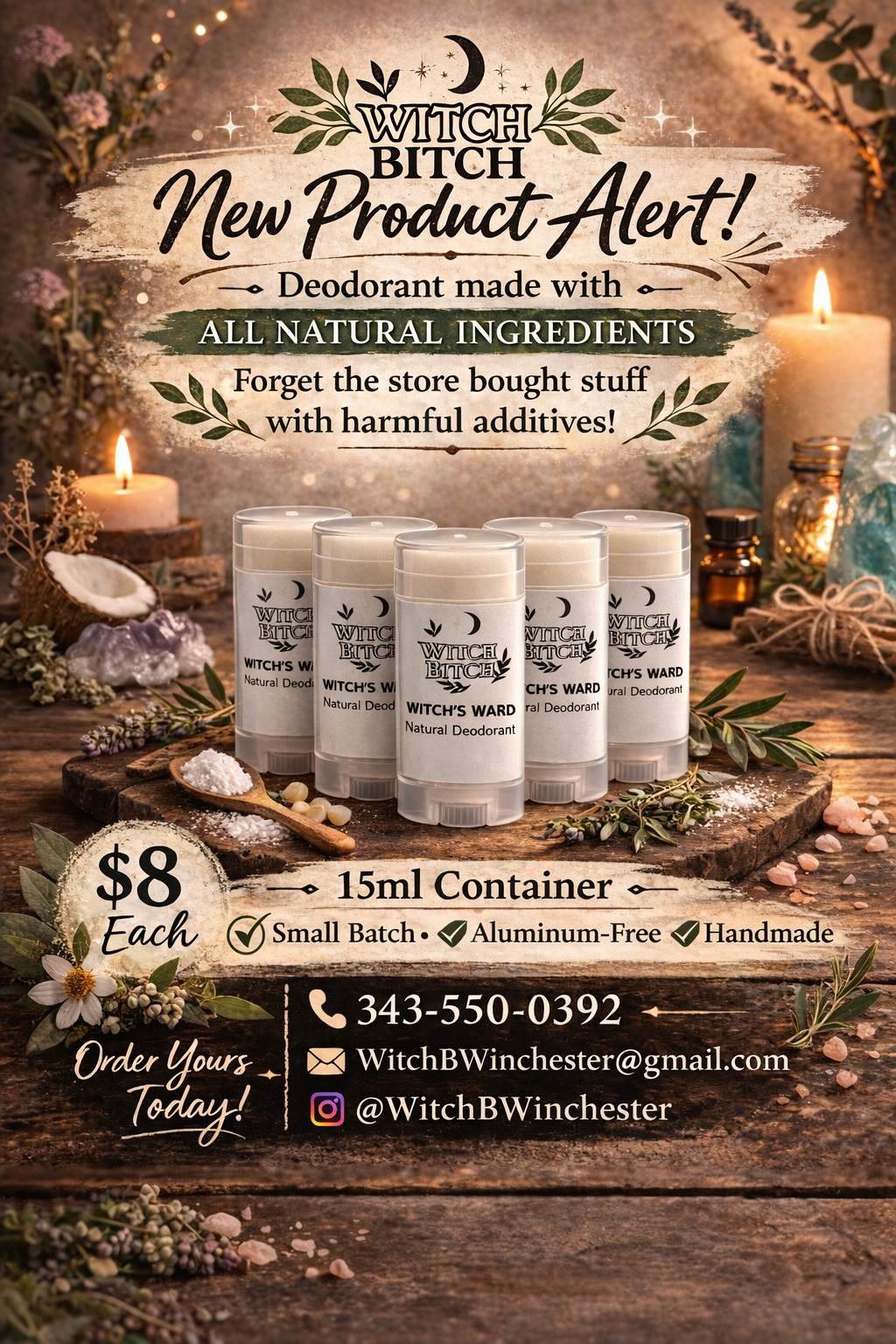 Witches Ward Deodorant