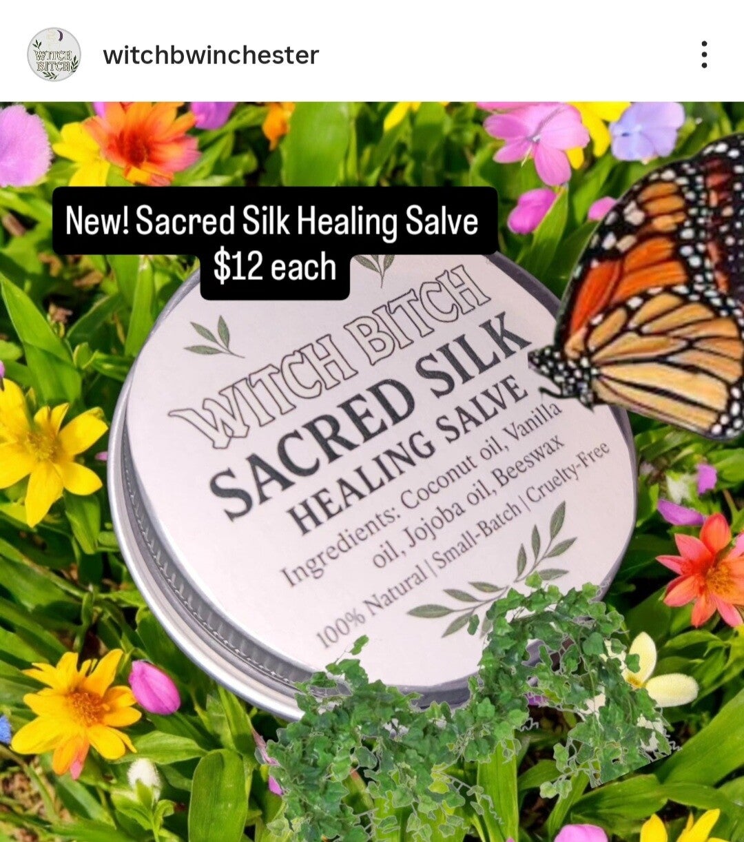 Sacred Silk Healing Salve