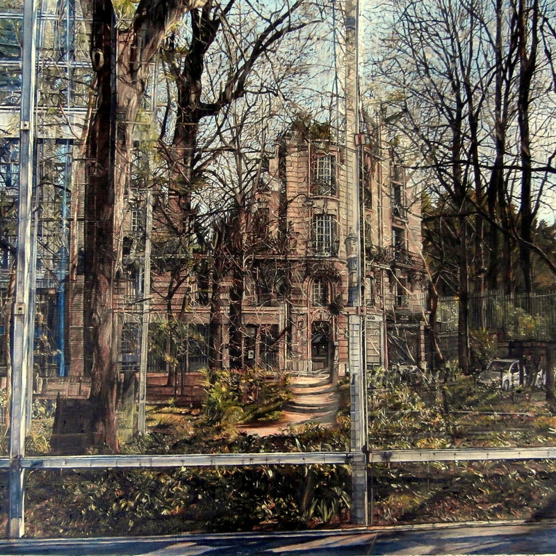conte mirifique fondation cartier, huile sur toile 61x46 cm 2015