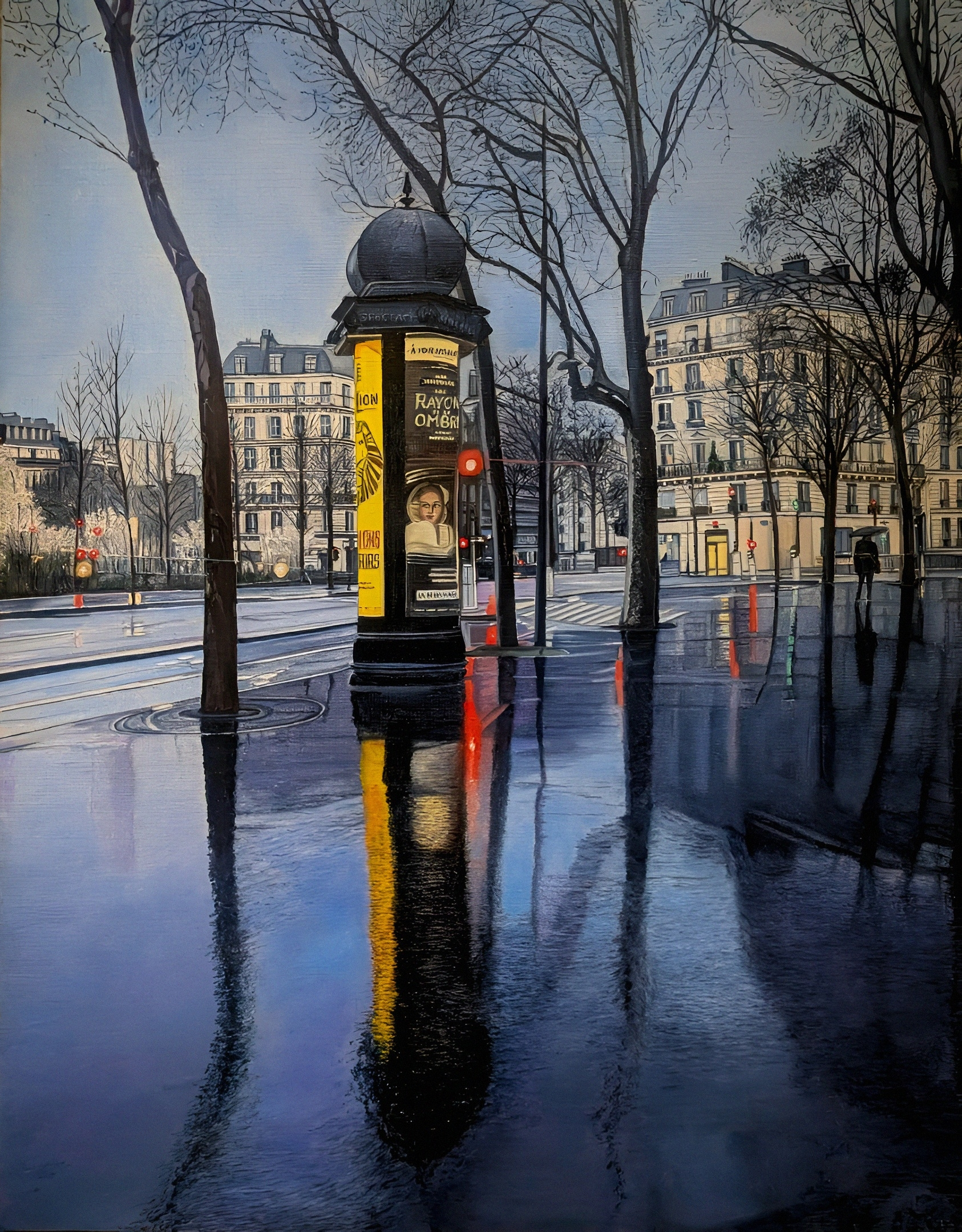 Bonjour Paris, oil on linen, 65x50cm, 2026