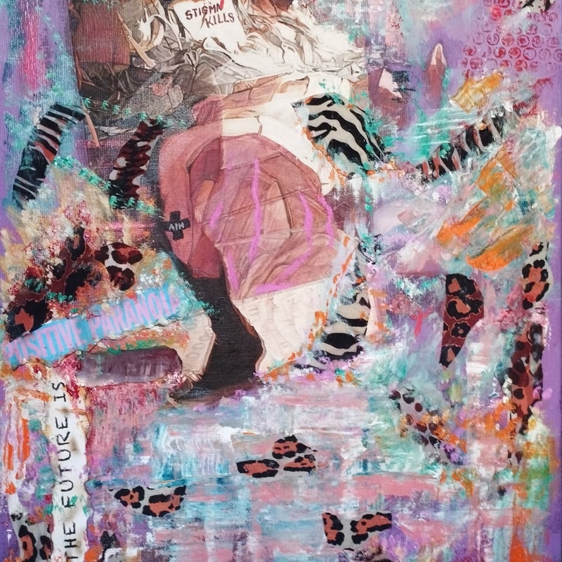 moe is more mixed media on linen 61x46cm 2015-21-22