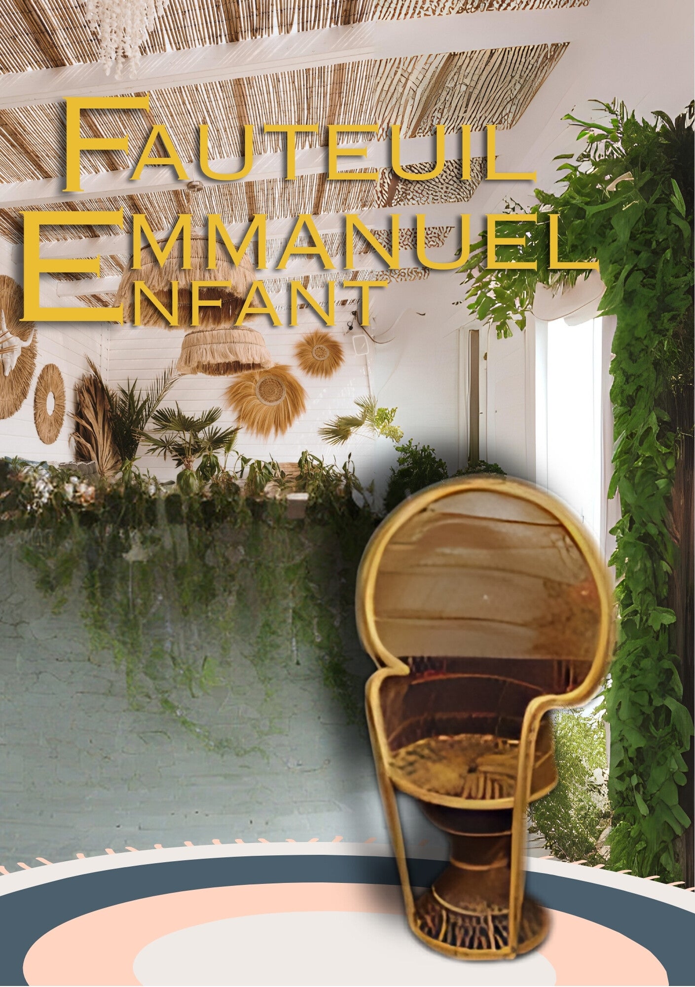 fauteuil emmanuel enfant