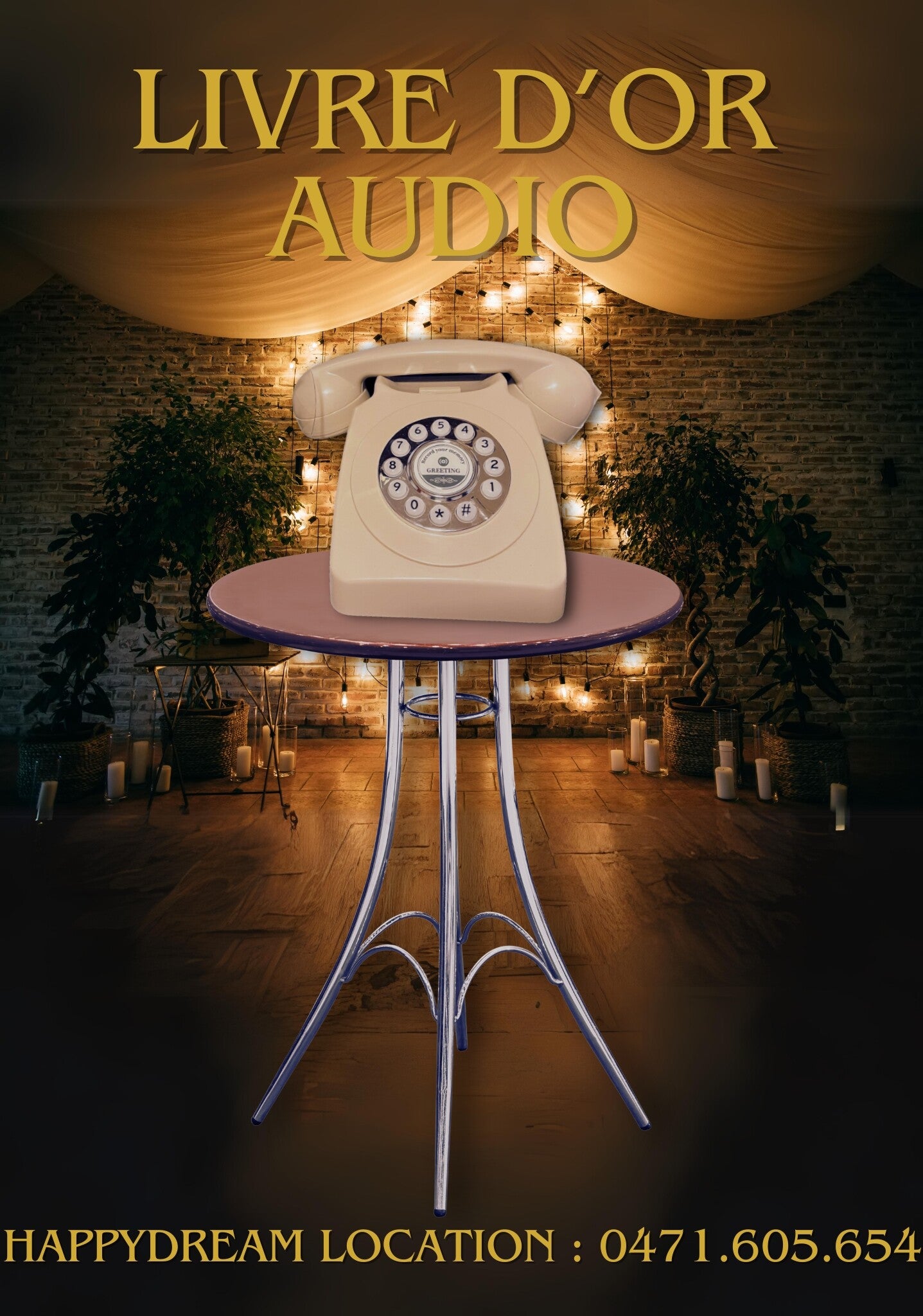 Livre d'or Audio