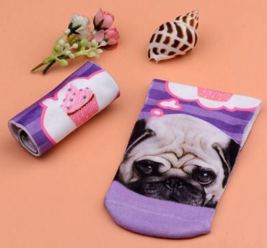 Grappige sokken Cup cake love