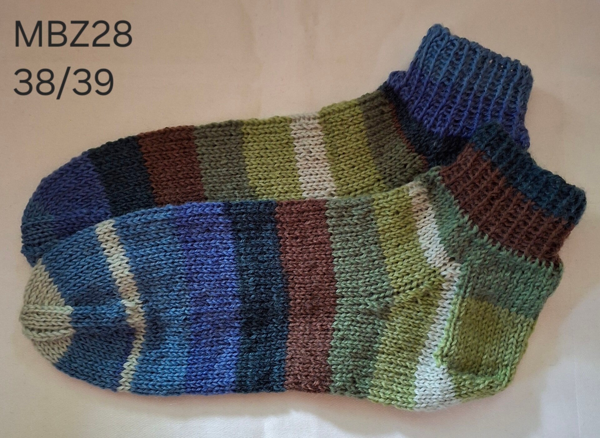 Handgebreide sokken maat 38/39