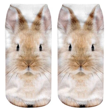 Grappige sokken Konijn