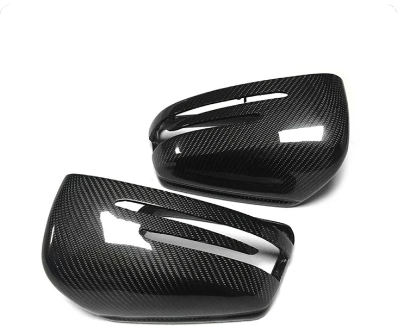 Carbon Fiber Mirror Caps W204