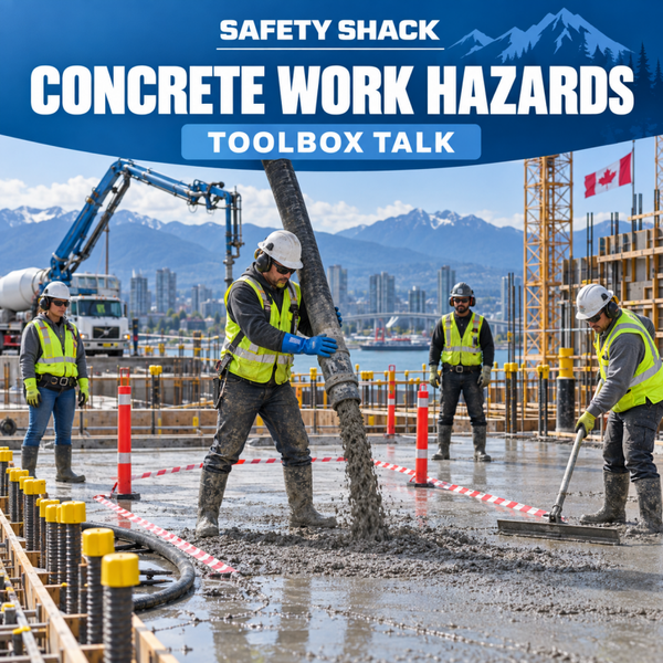 Concrete Work Hazards Toolbox Talk
