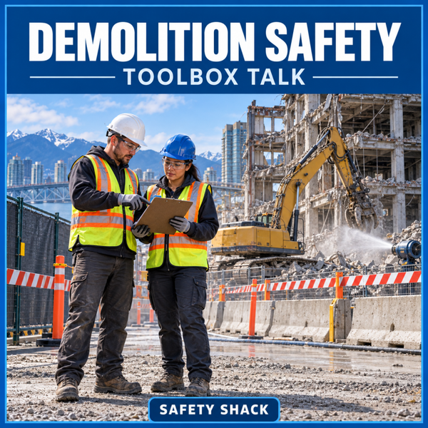 Demolition Safety Toolbox Talk