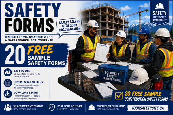20 Free Construction Safety Forms